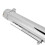 45mm/1.8in Universal Motorcycle Exhaust Pipe Silver Iron Modified Pipe 6