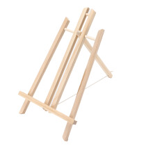 Verstellbarer tragbarer Holzstaffelei - 50 cm für Kunst, Unterricht & Ausstellungen
