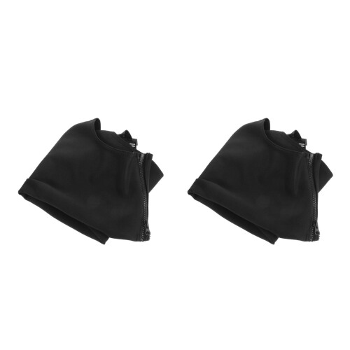 2Pièces Protections Valises Elastiques Noires Résistantes Et Pratiques 2