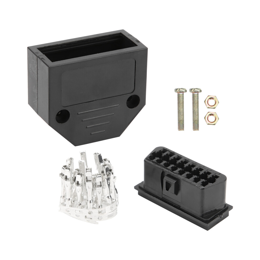 Obd2 16Pin Male Plug Adapter Car Diagnostic Scan Tool Universal Universal Use 8051390719340