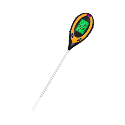 Soil Meter Temperature Moisture Water PH Soil Moisture Testing Tool for Indoor Outdoor Detector 1