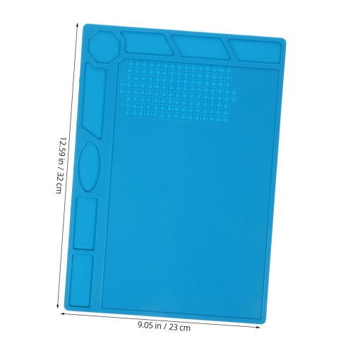 Large Silicone Soldering Mat Heat Resistant Workbench Pad for Electronics 1
