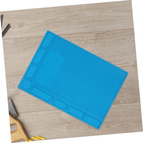 Large Silicone Soldering Mat Heat Resistant Workbench Pad for Electronics 2