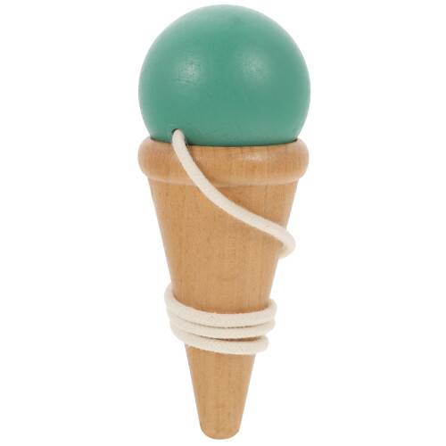2Pièces Jouet Kendama Bois Vert Coordination Enfant Jeu Interactif 1