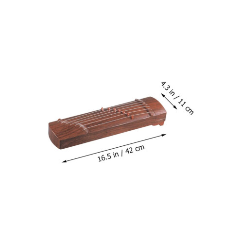 Sandalwood Guzheng Practice Instrument with Stable String Performance and Authentic Wood Pattern 1