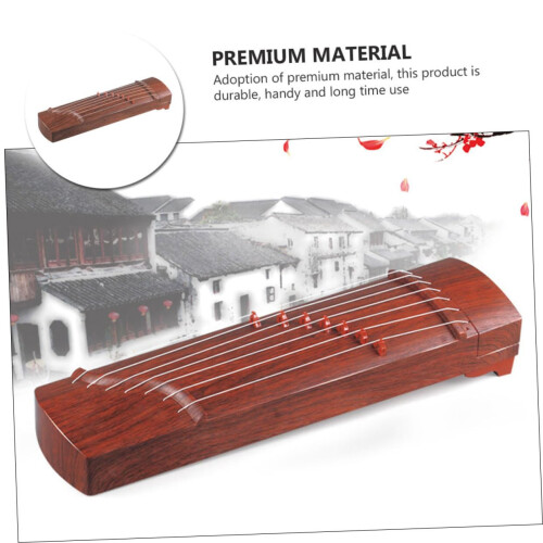 Sandalwood Guzheng Practice Instrument with Stable String Performance and Authentic Wood Pattern 2