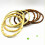 2Stk Handgemachte Bambusgriffe Mit Ring Für Tasche 15Cm Beige 10