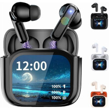 Draadloze Bluetooth-oortelefoon met realtime AI-vertaler, tweewegs taalondersteuning voor 144 talen, ideaal voor reizen en zakelijk gebruik.