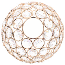 Delicate Light Shade Crystal Lamp Decorative Shades Pendant Golden