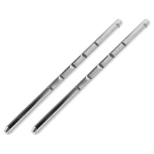 2pcs Car Seat Headrest Rod Straight Metal Headrest Rod Durable And Comfortable Easy Installation Provides Neck Support Simple And Stylish