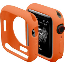 XiHAMA Ultradünne, weiche TPU-Bumper-Hülle, kompatibel mit iWatch und Apple Watch Series SE6/5/4