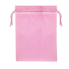 Lot de 30 sachets en gaze rose (7 x 9 cm), sachets à cordon en organza pour bijoux/bonbons, parfaits pour les fêtes, les mariages et Noël –