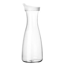 1000 ml Przezroczysty, szczelny dzbanek na sok z klapką – do mrożonej herbaty, lemoniady, cold brew, wody i koktajli – do użytku w domu,
