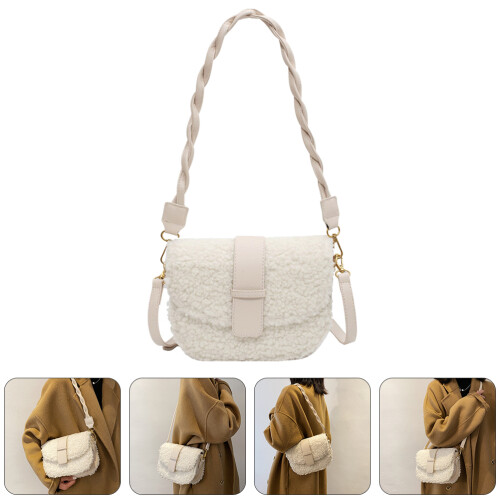 1Moderne Crossbody Van Polyester Met Accent Wit 2