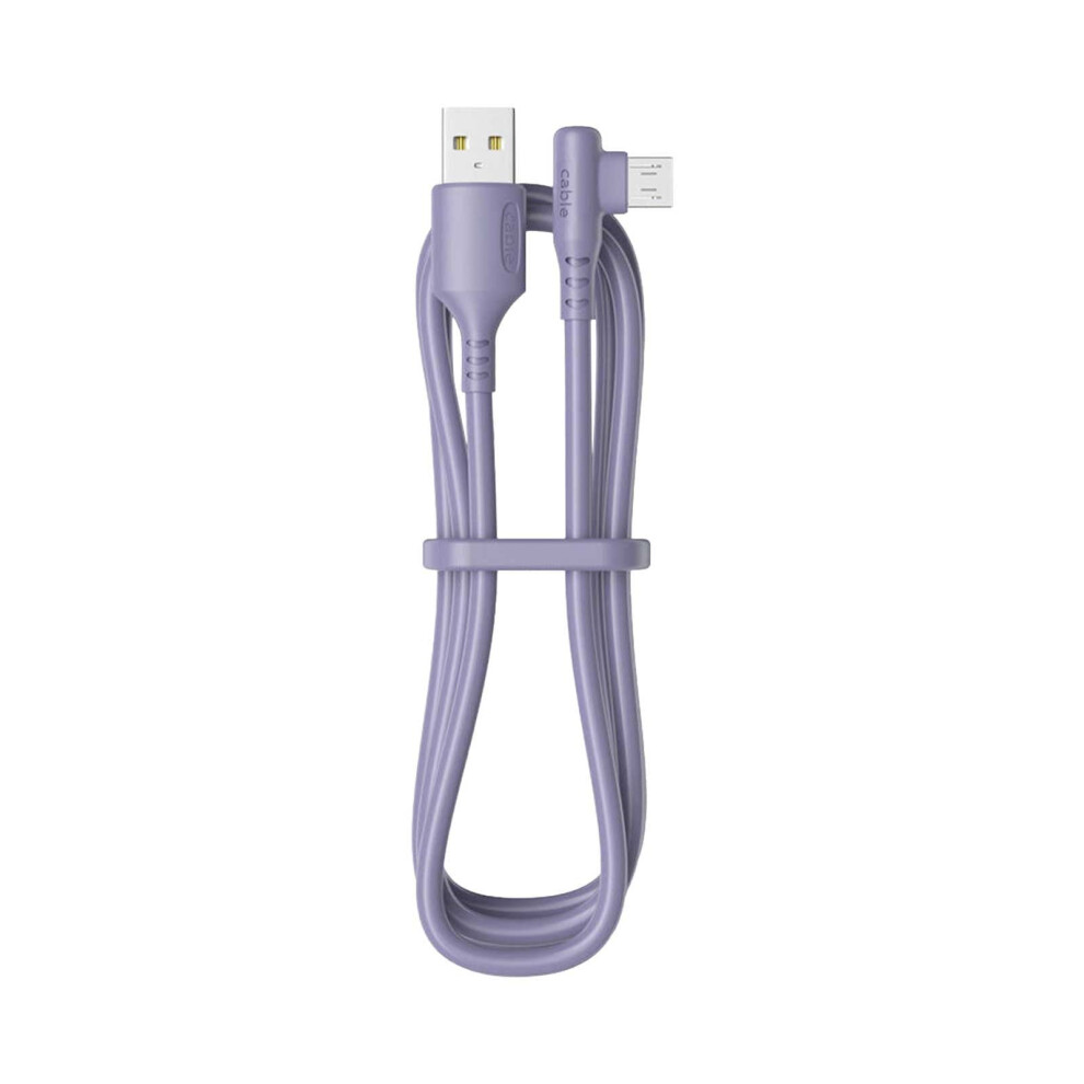 Charging Cord Usb Right Angle 90 Elbow Liquid Micro Usb 3A Fast Charging 9028731178189