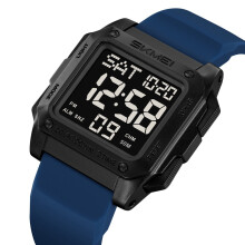 Men's Digital Sports Watch Waterproof Luminous Display