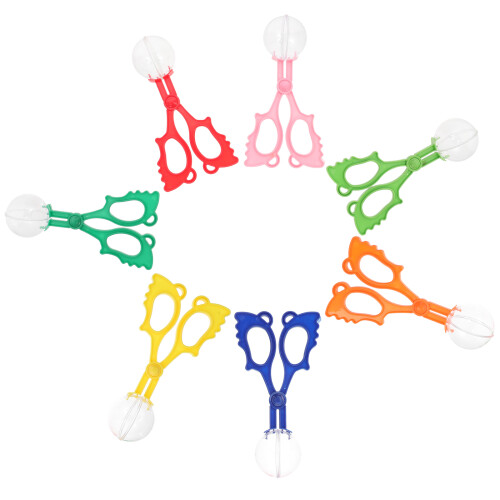 21 pièces ciseaux plastique enfants outils collection insectes 1