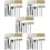 45Pièces Ensemble Outils Zen Mini Pour Jardin Sable Création DIY 7