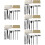 45Pièces Ensemble Outils Zen Mini Pour Jardin Sable Création DIY 9