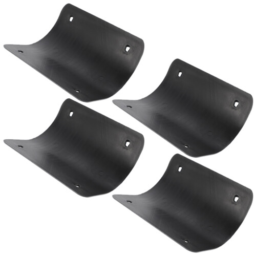 4Stk Schwarze Koffer Stabilem Kunststoff Für 2