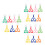 21 pièces ciseaux plastique enfants outils collection insectes 8