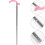 2Pcs Durable Blue Dust Pan Stick Handle for Floor Cleaning Use 11