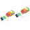 2Pièces Accessoires Cerf-Volant Queue Colorée En Tissu Nylon Robuste 6