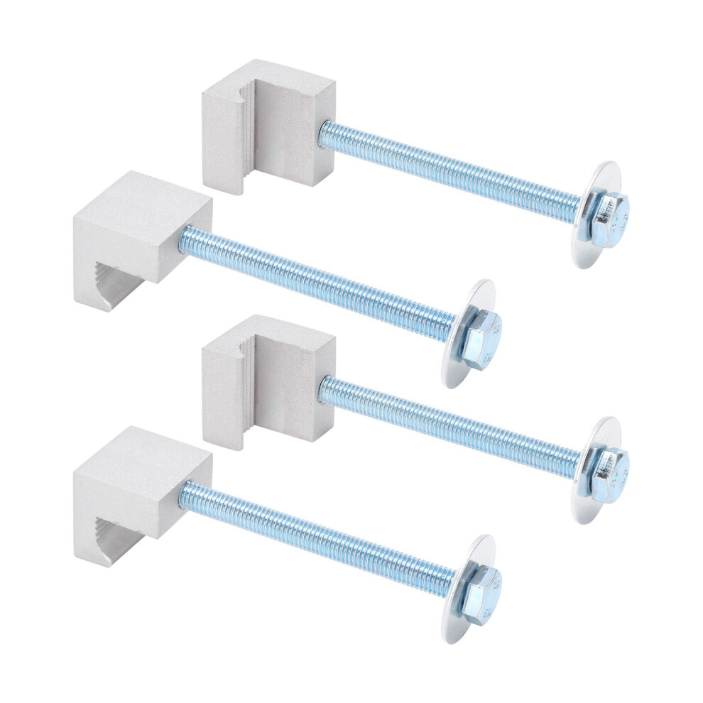4Pcs Aluminum Alloy J Hook Tie Downs For Truck Toolboxes And Cargo Systems 5031390722178