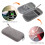 Durable Grey Power Bank Case with USB Cable and Earphone Organizer 2