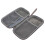 Durable Grey Power Bank Case with USB Cable and Earphone Organizer 4