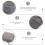 Durable Grey Power Bank Case with USB Cable and Earphone Organizer 7