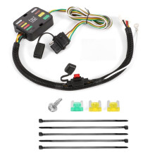 4-Pin Trailer Hitch Wiring Harness Kit Connector Trailer Wiring Harness 56494 for CX-70 CX-90