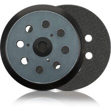 2 Pieces 5 Inch 8 Holes Replacement Sander Pad Hook And Loop Sander Sanding Pad Replacement Compatible with Makita Bo5010, Bo5030k, Bo5031k, Bo5041k