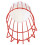 Orange Picker Red Aluminum For Fruit Picking Tool 1pcs 2