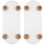 2Pcs Small Transparent Acrylic Vanity Organizer and Perfume Tray 4