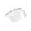 Flower Box Nursery Pots White 12pcs 2