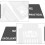 Flower Box Nursery Pots White 12pcs 6