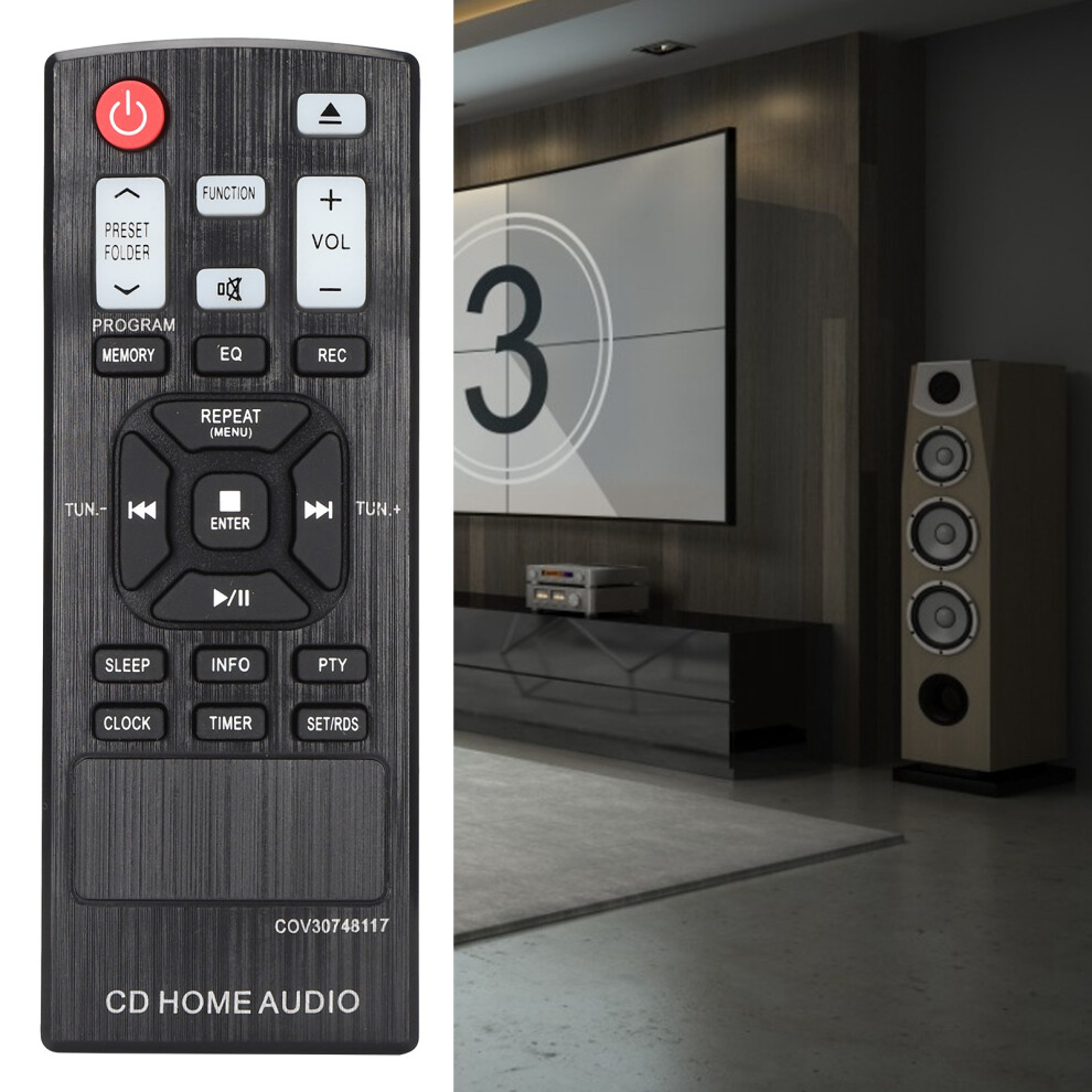 Portable Wear-Resistant Remote For Home Audio, 10M Range 4981390723396