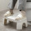 Toilet Foot Stool Plastic Nonslip Step Stool For Bathroom 7