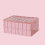 Plastic Storage Case Portable Foldable Organizer For Car Home Wardrobe Pink 8