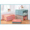 Plastic Storage Case Portable Foldable Organizer For Car Home Wardrobe Pink 9