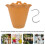 1pc Pack Wall Hanging Flower Pot Creative Holder Safe Material 5