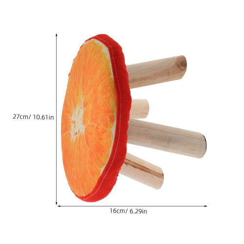Creative Panchetto Legno Forma Funghetto Antiscivolo Bambini 1