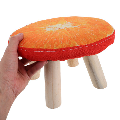 Creative Panchetto Legno Forma Funghetto Antiscivolo Bambini 2