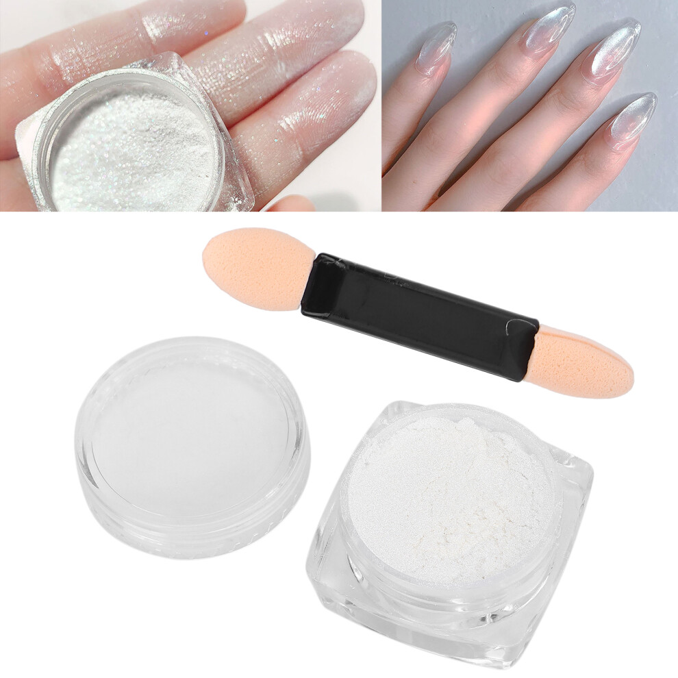 Glossy Mirror Effect Nail Powder 2g, Glitter Nail Art DIY Decor