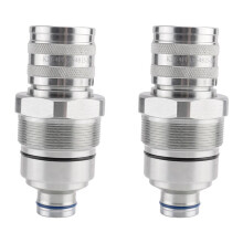 2X 7246802 Replacement Hydraulic Female Flat Face Quick Coupler Skid Steer for