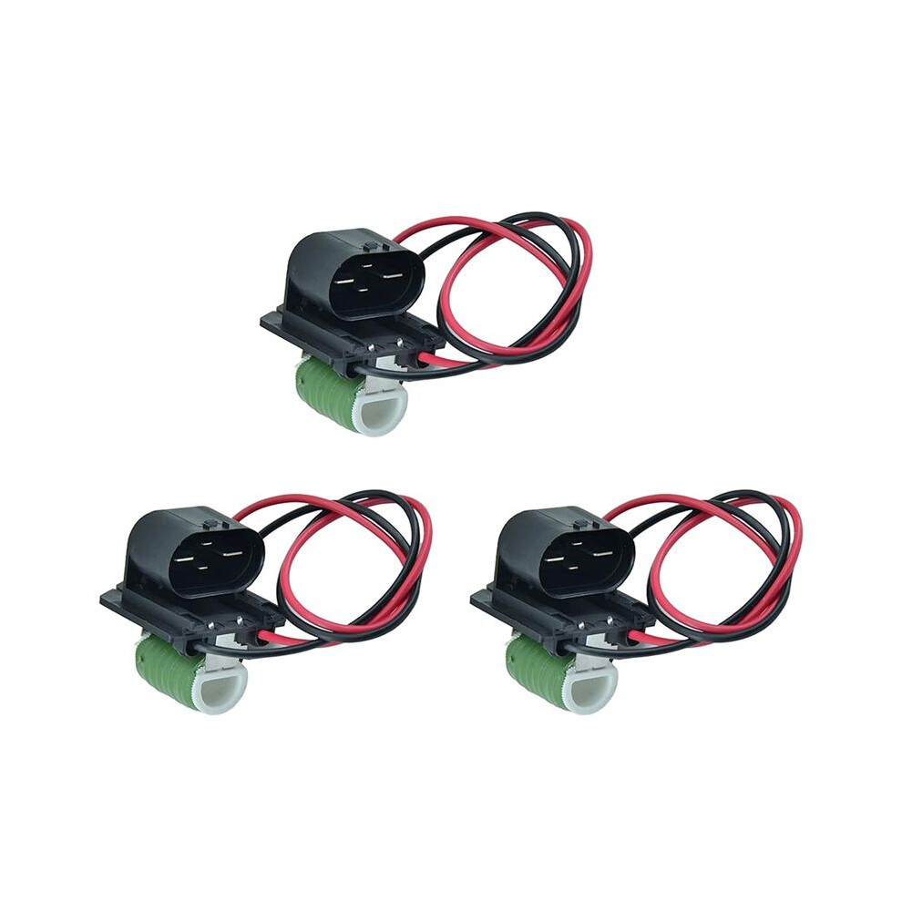 3X Radiator Fan Blower Motor Resistor Regulator Resistor 13427161 13289627 13427160 For Cruze Verano 6032587017076