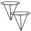 2 Pezzi Scaffalatura Triangolare Idroponica Con Barattolo Mason 9