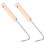 2pcs Garden Weeder Lightweight Efficient Labor Saving Ergonomic Design Small Compact Digging Supplies 2