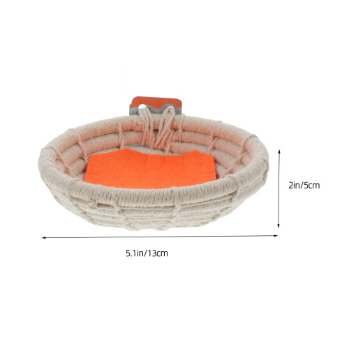 Multi-Color Cotton Rope Bird Hut Cave for Parrot Breeding 1